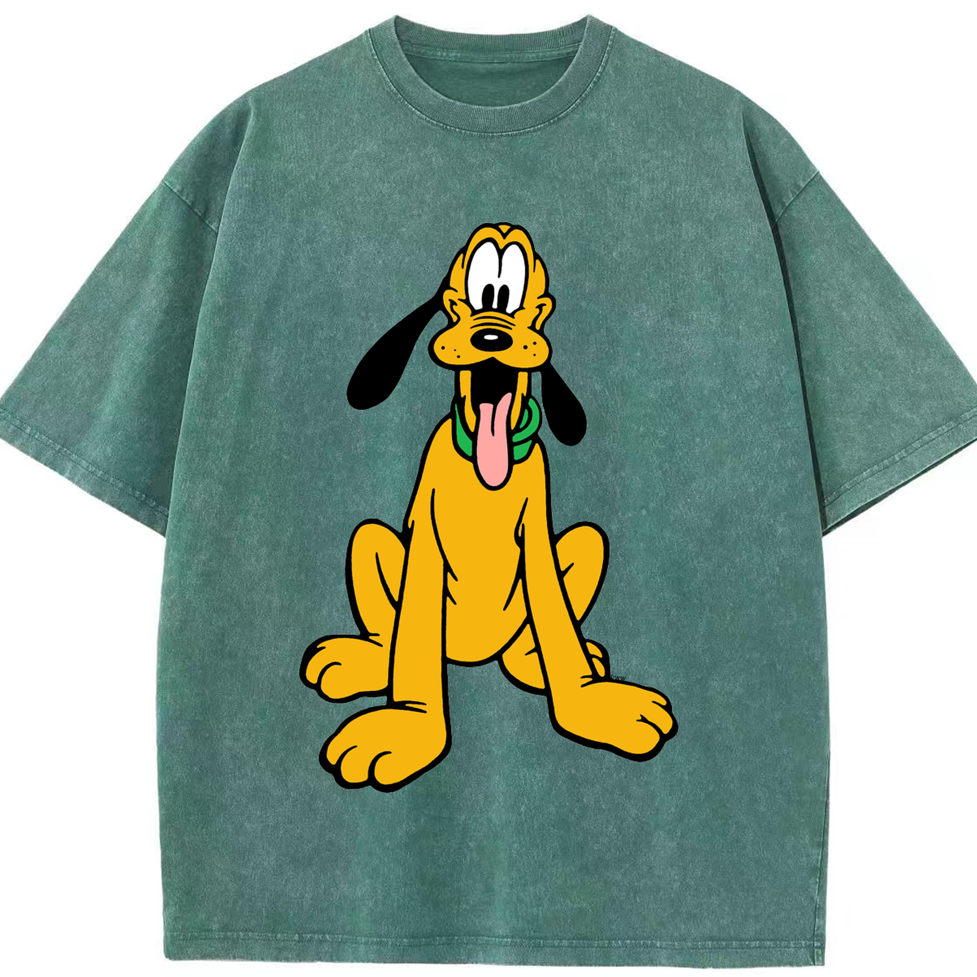 （画像用） ミッキーマウス Mickey Mouse 綿100% ヴィンテージ風 半袖Tシャツ（フロントプリント）
